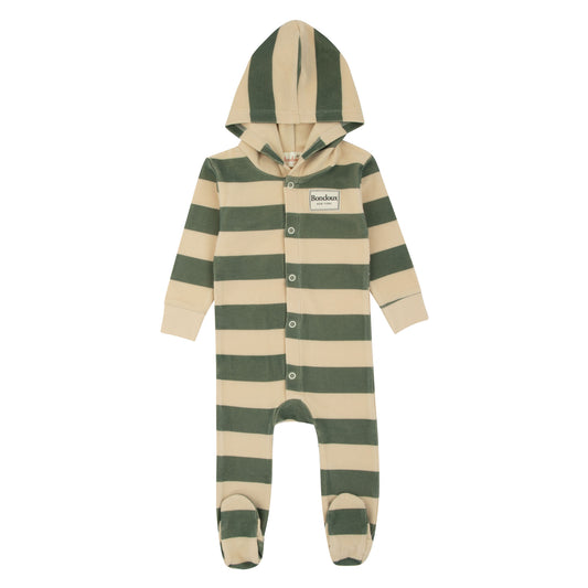 Bondoux Striped Footie