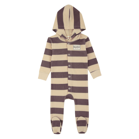 Bondoux Striped Footie (g)