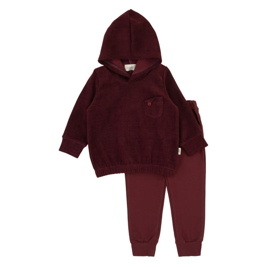 Bondoux Ribbed Corduroy Toddler 2 Piece Set