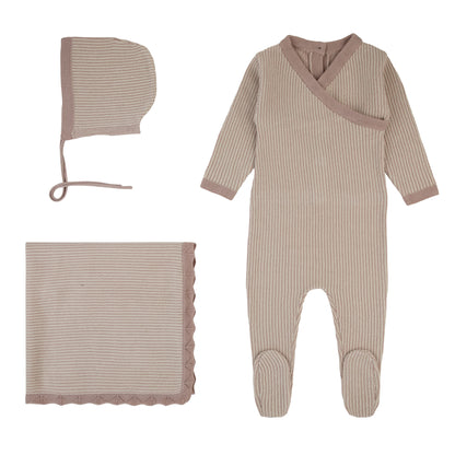 Rompp Two Tone Footie Knit
