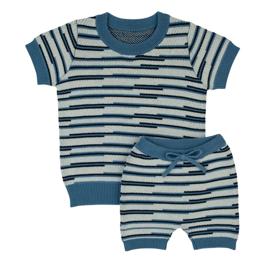 Rompp Multicolored Knit 2pc Set