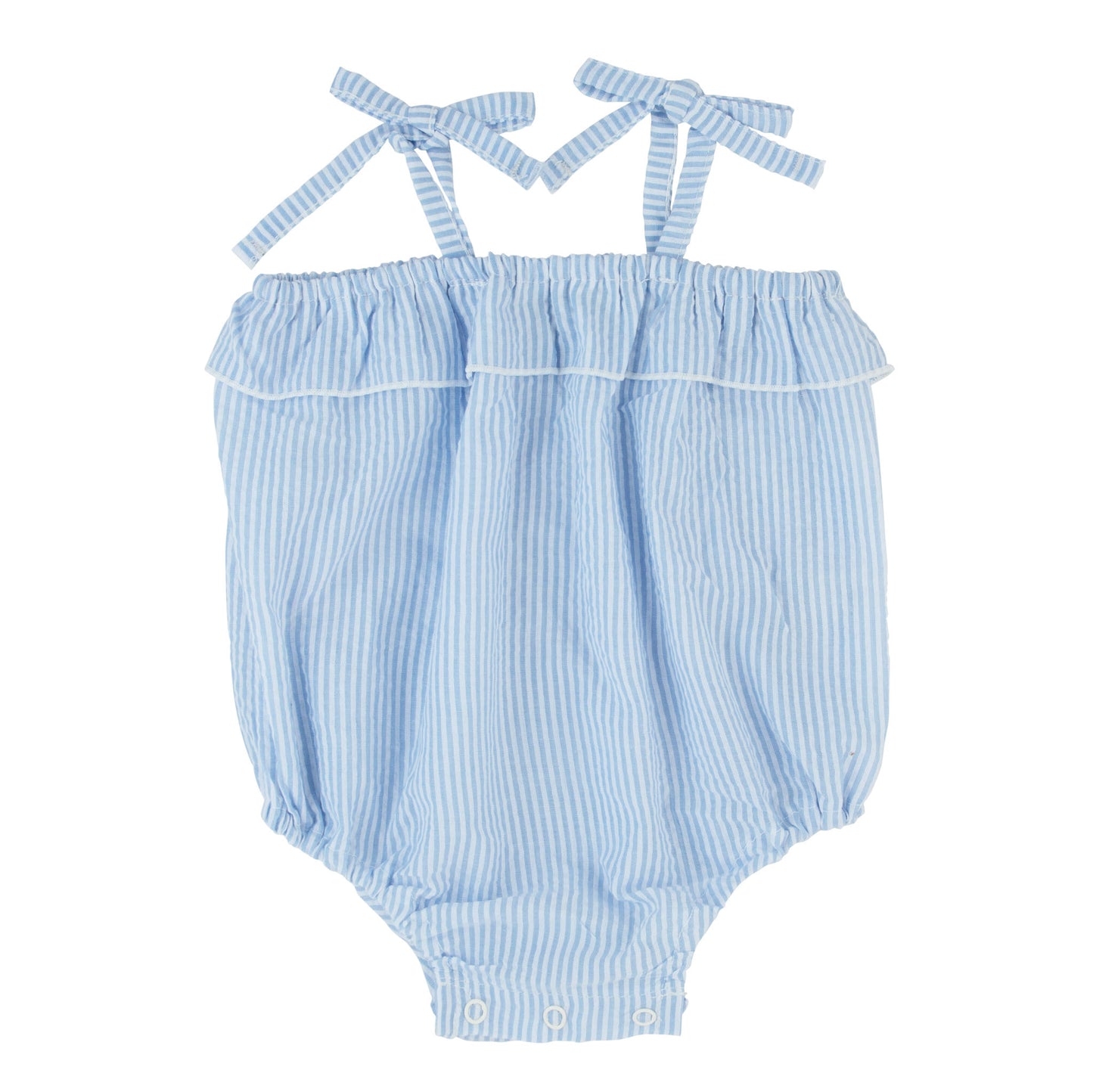 Bondoux SeerSucker Baby Romper (girl)