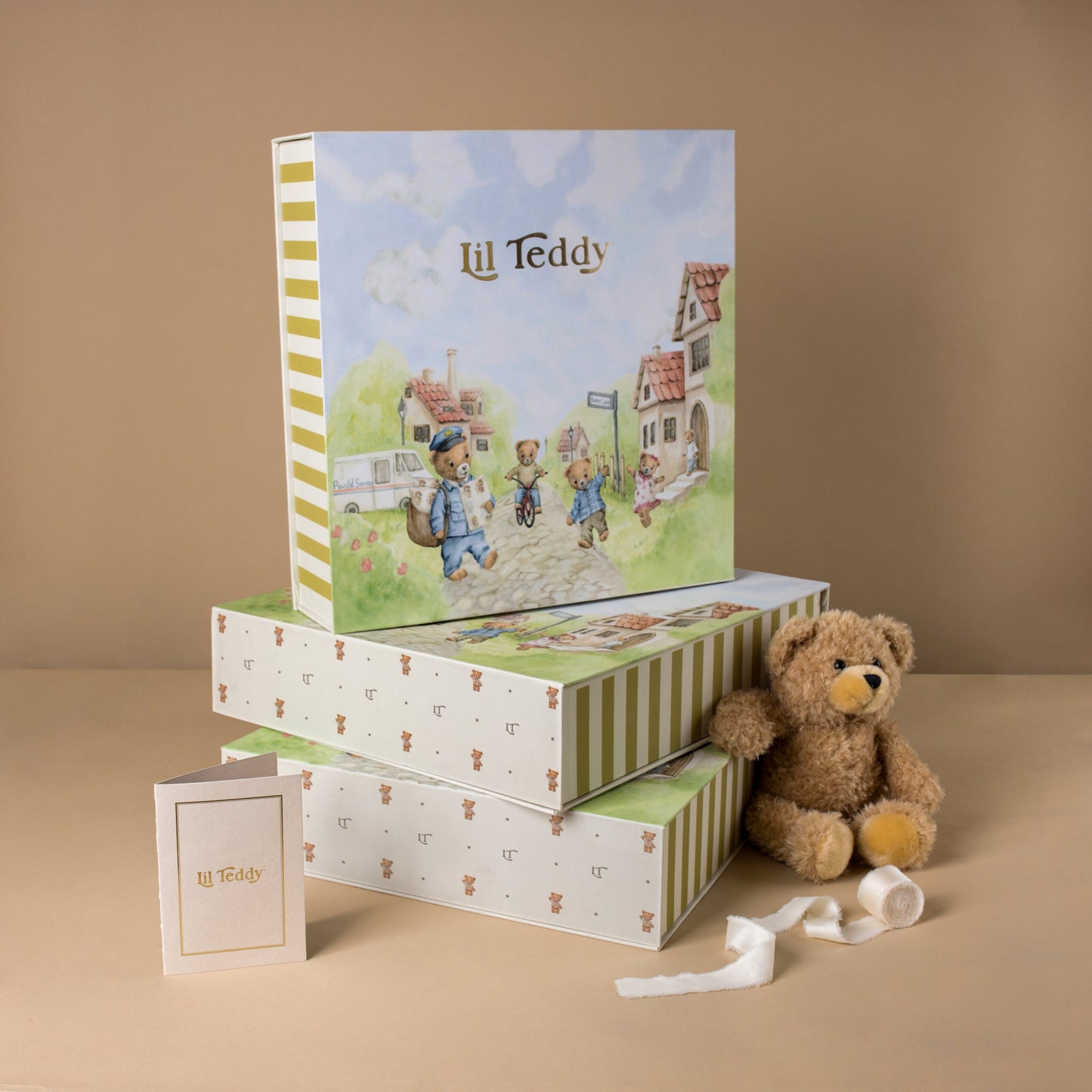 Lil Teddy’s Merry Go Snuggle (Sugary Pink)