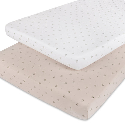 Aurora 2 Pack Floral Print Sheets