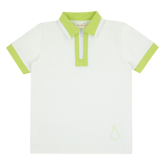 Bondoux Fruit Print Polo