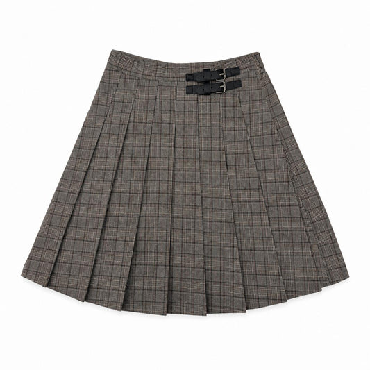 Teela Check Wale Skirt