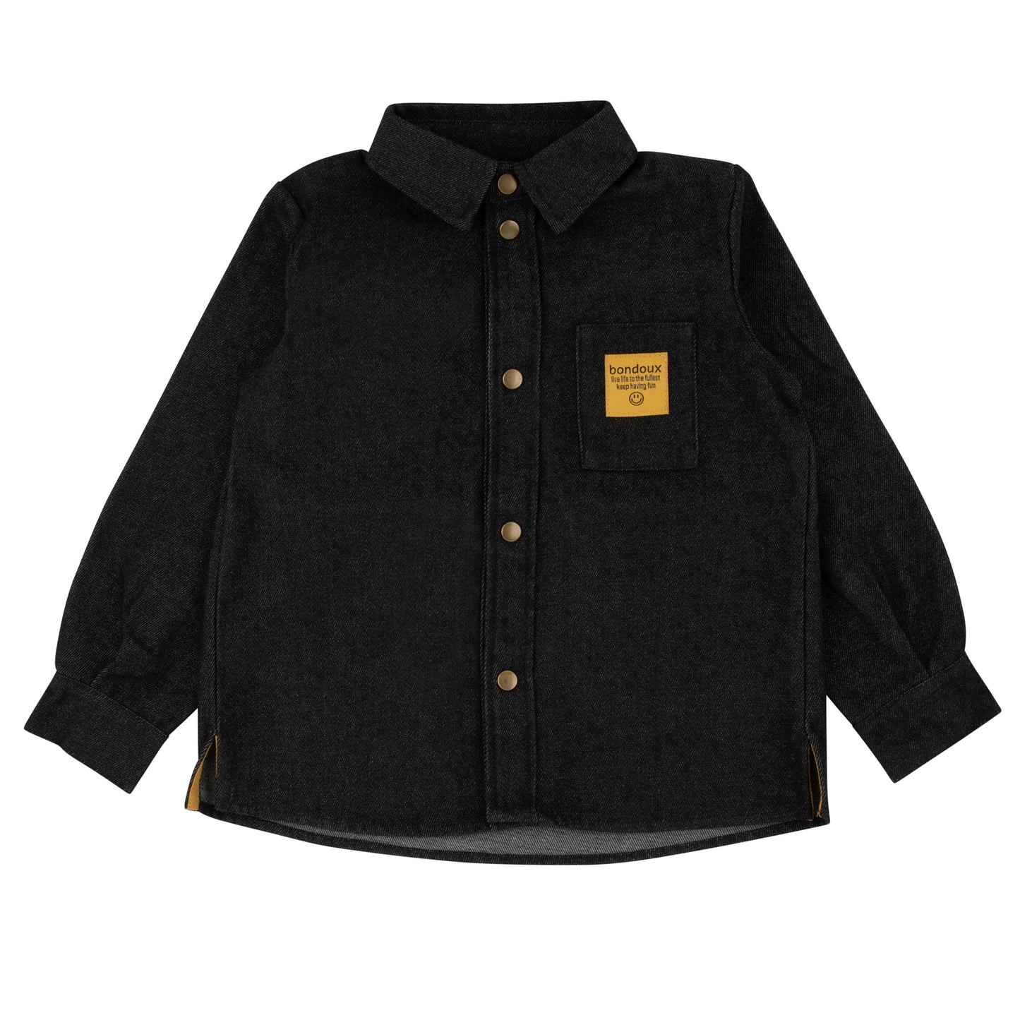 Bondoux Yellow N Denim Boys Top