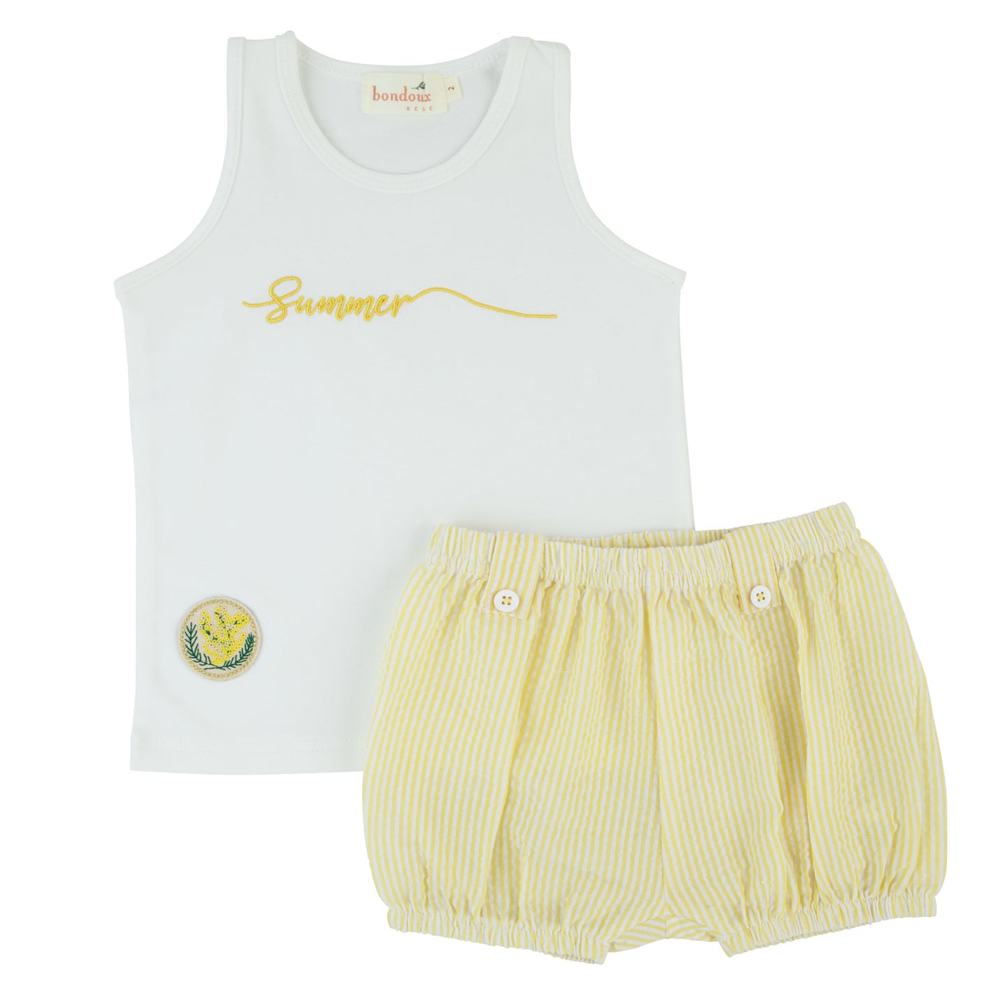 Bondoux SeerSucker Toddler 2pc Set