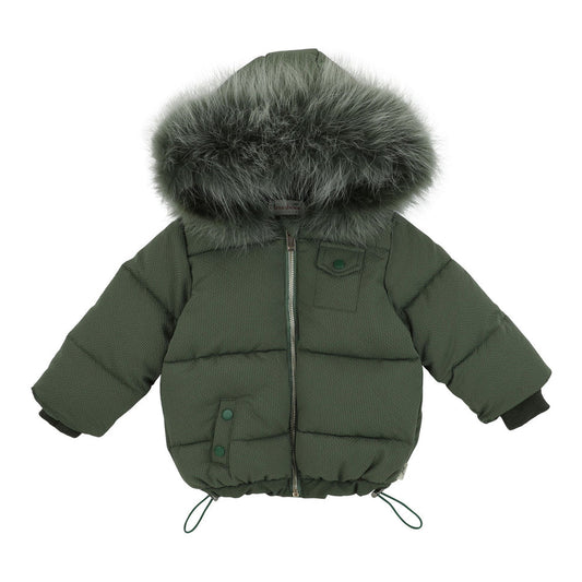 Bondoux Textured Fabric Jacket Boy