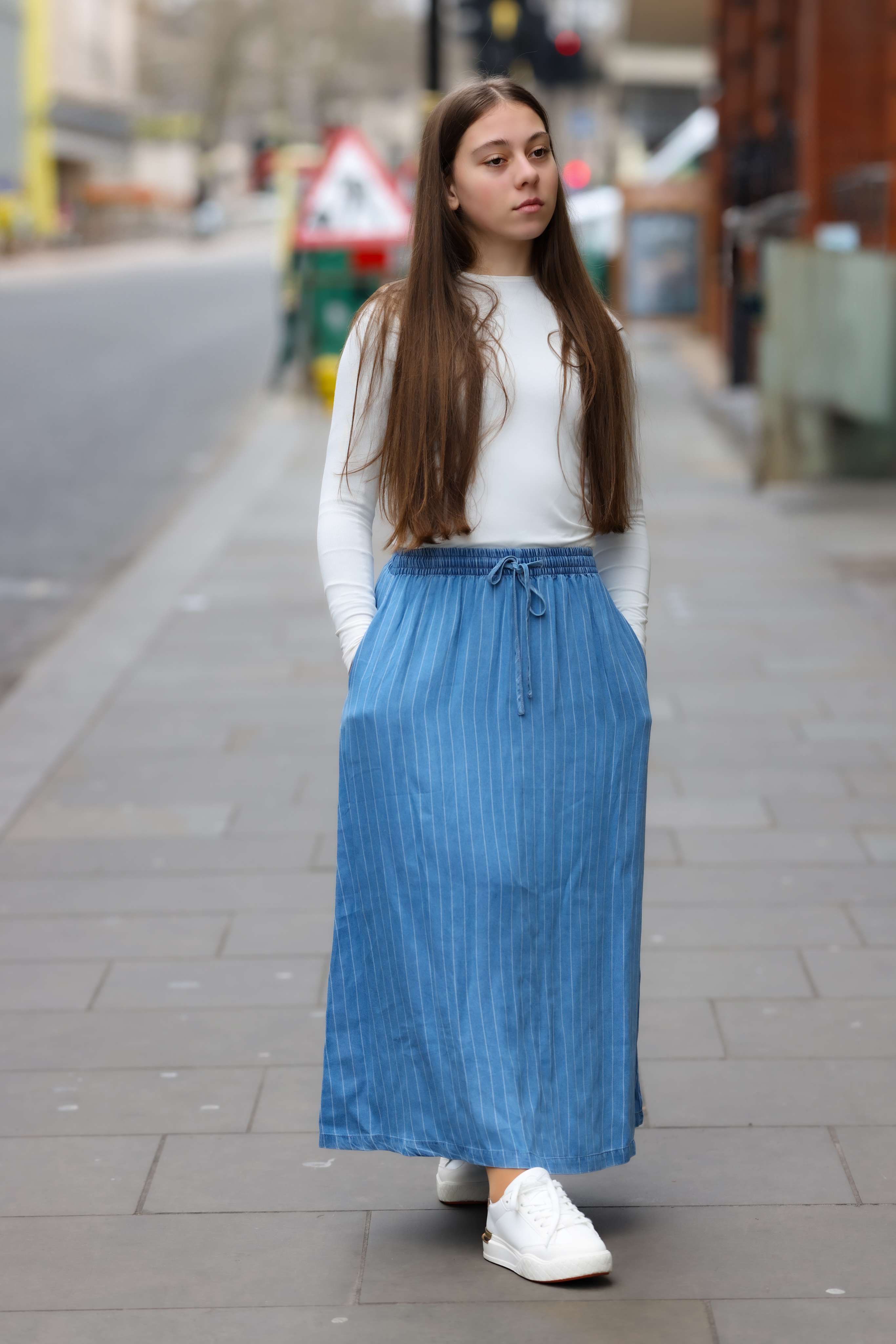 【U LAN】Epic Layered Pleated Skirt Pants Layered Skirt Pants A90508 - Etsy
