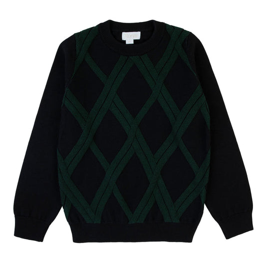 Rompp Argyle Knit Sweater