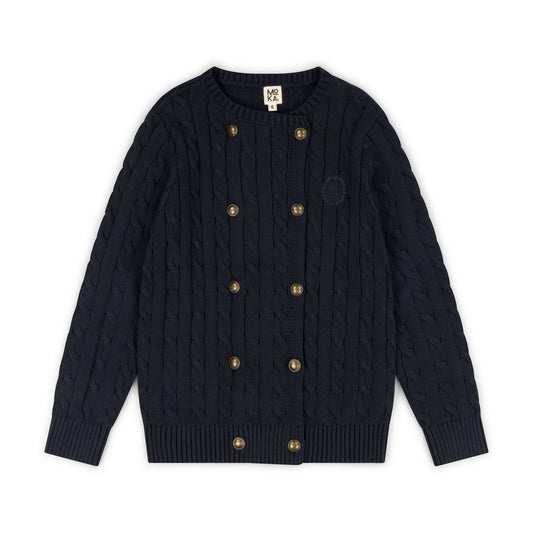 Moka Boys Double Breasted Cardigan