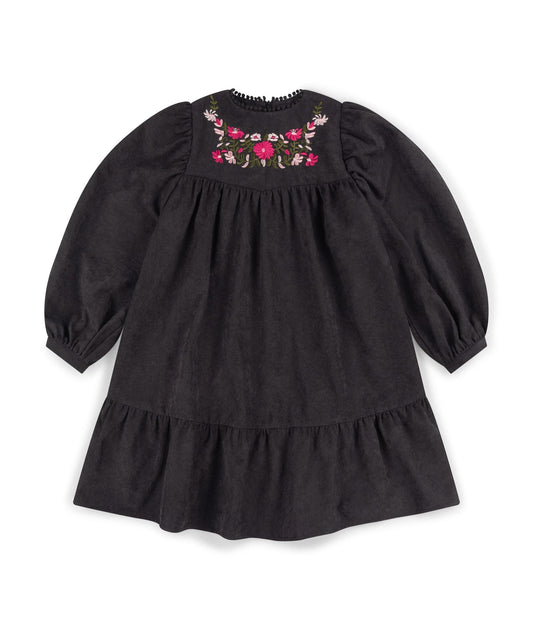 Moka Embroidered Dress