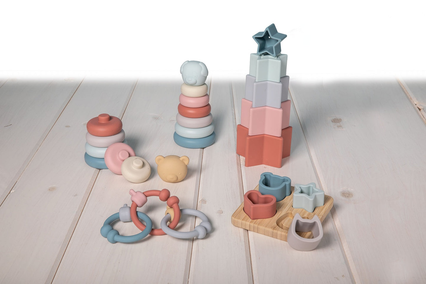 Mary Meyer Simply Silicone Link Teether