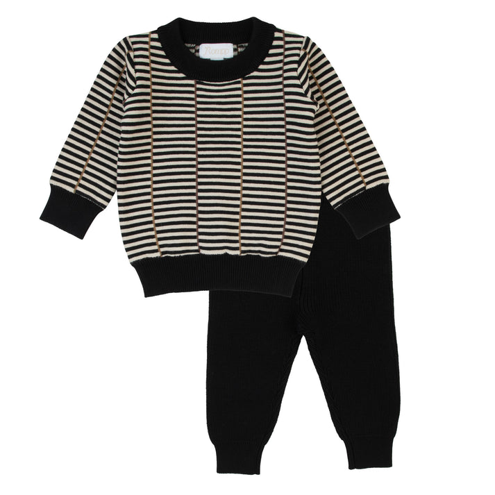 Rompp Striped Knit Baby 2pcs Set