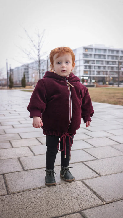 Mantel Velour Front Winter Bomber
