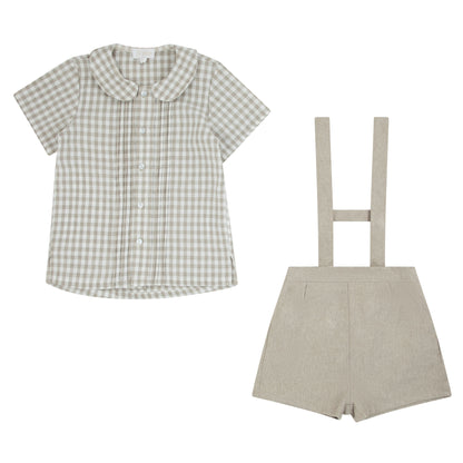 Rompp Gingham Toddler 2 Pc Set