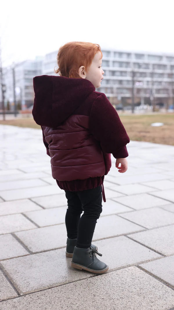 Mantel Velour Front Winter Bomber