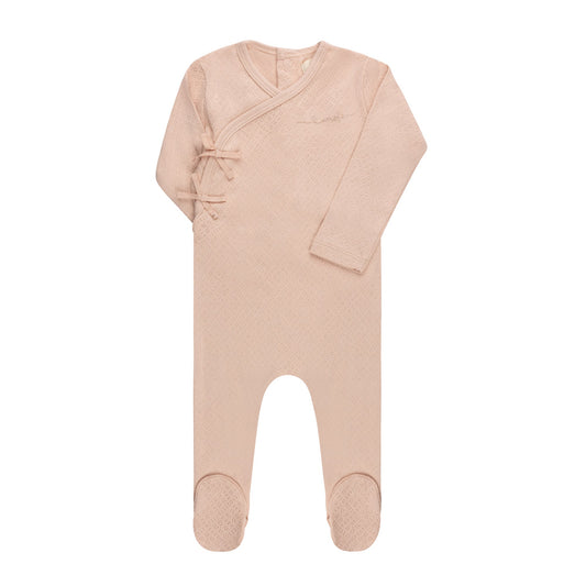 Ely's & Co Organic Amore Pointelle Footie (girl)