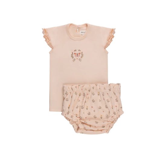 Ely's & Co Garden Floral Print Lounge Set (girl)