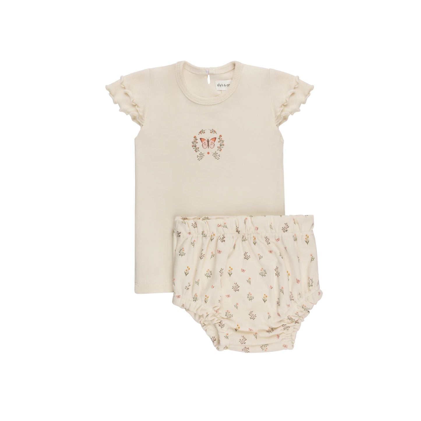 Ely's & Co Garden Floral Print Lounge Set (girl)