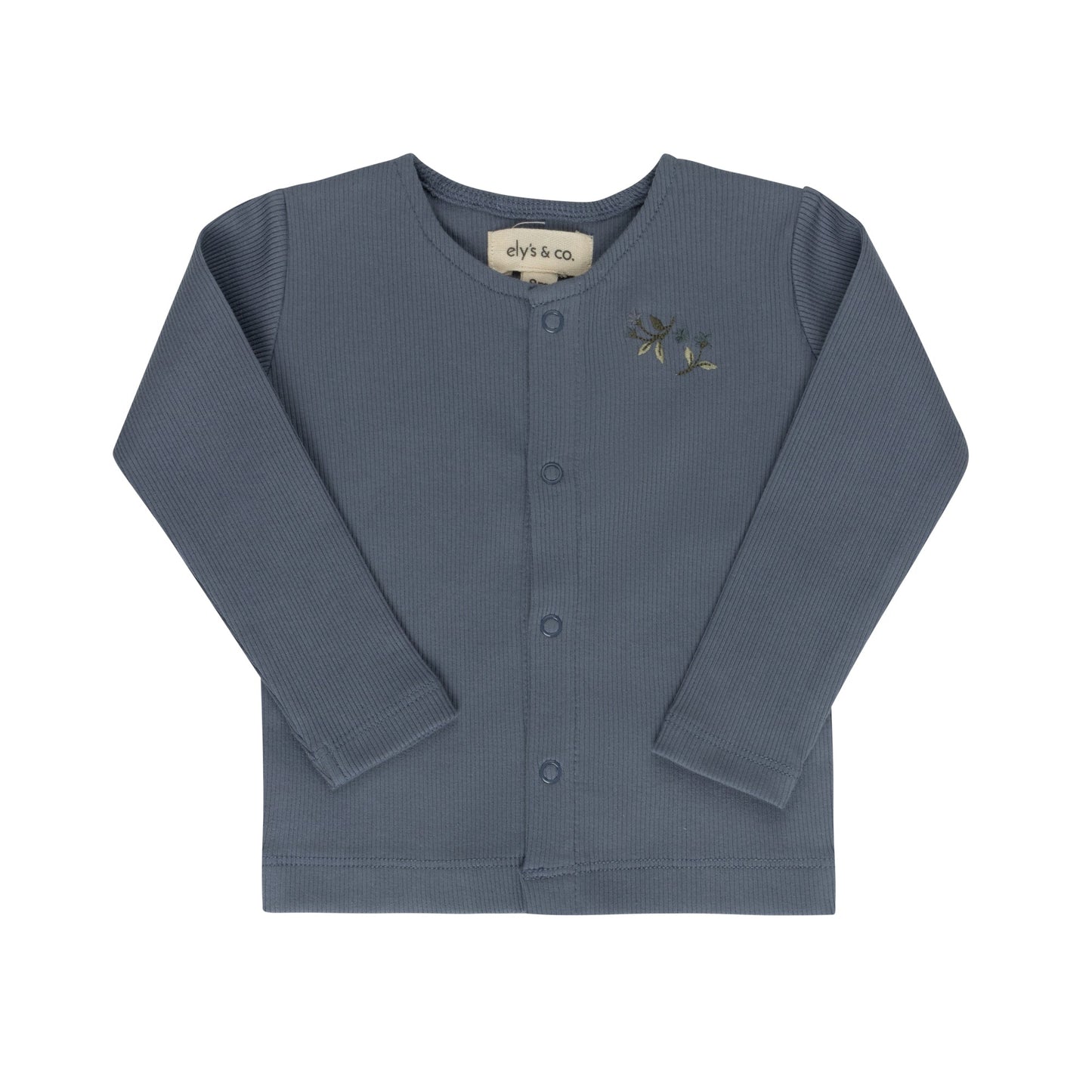 Ely's & Co Floral Embroider Collar Cardigan (girl)