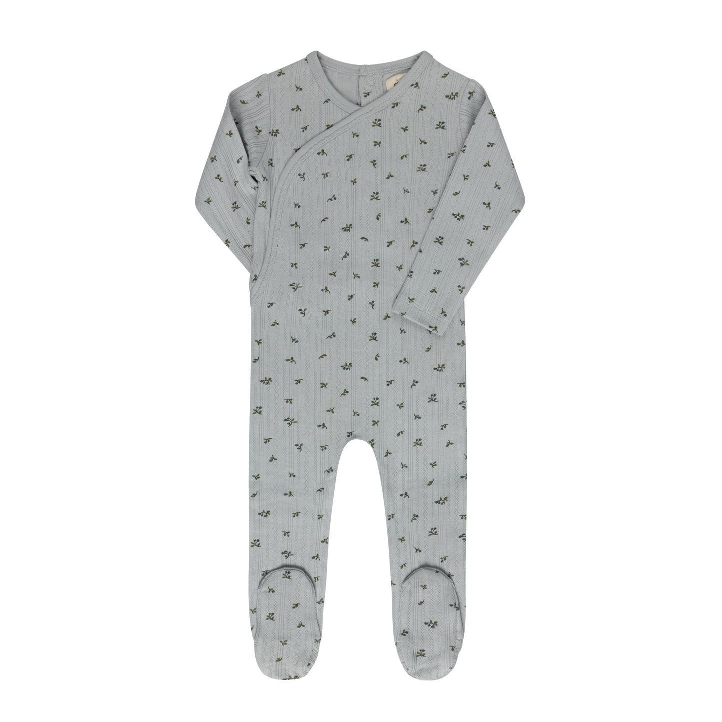 Ely's & Co Floral Pointelle Footie