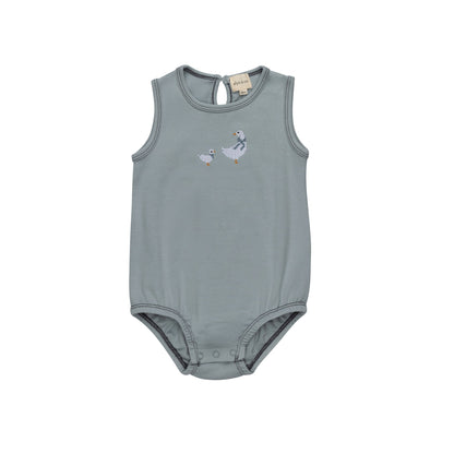 Ely's & Co Cross Stitch Duckling Romper