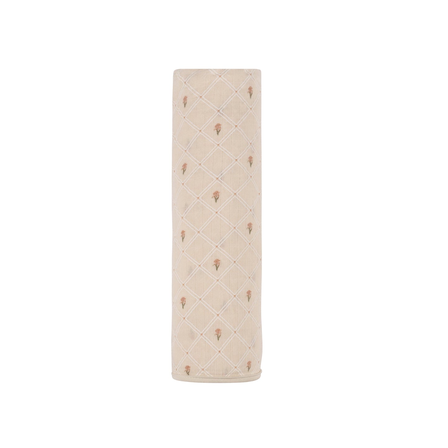 Ely's & Co Floral Grid Muslin Swaddle