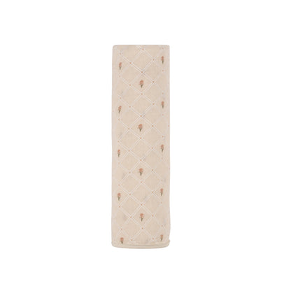 Ely's & Co Floral Grid Muslin Swaddle
