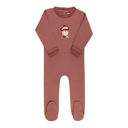 Ely's & Co French Terry Scottish Girl Footie