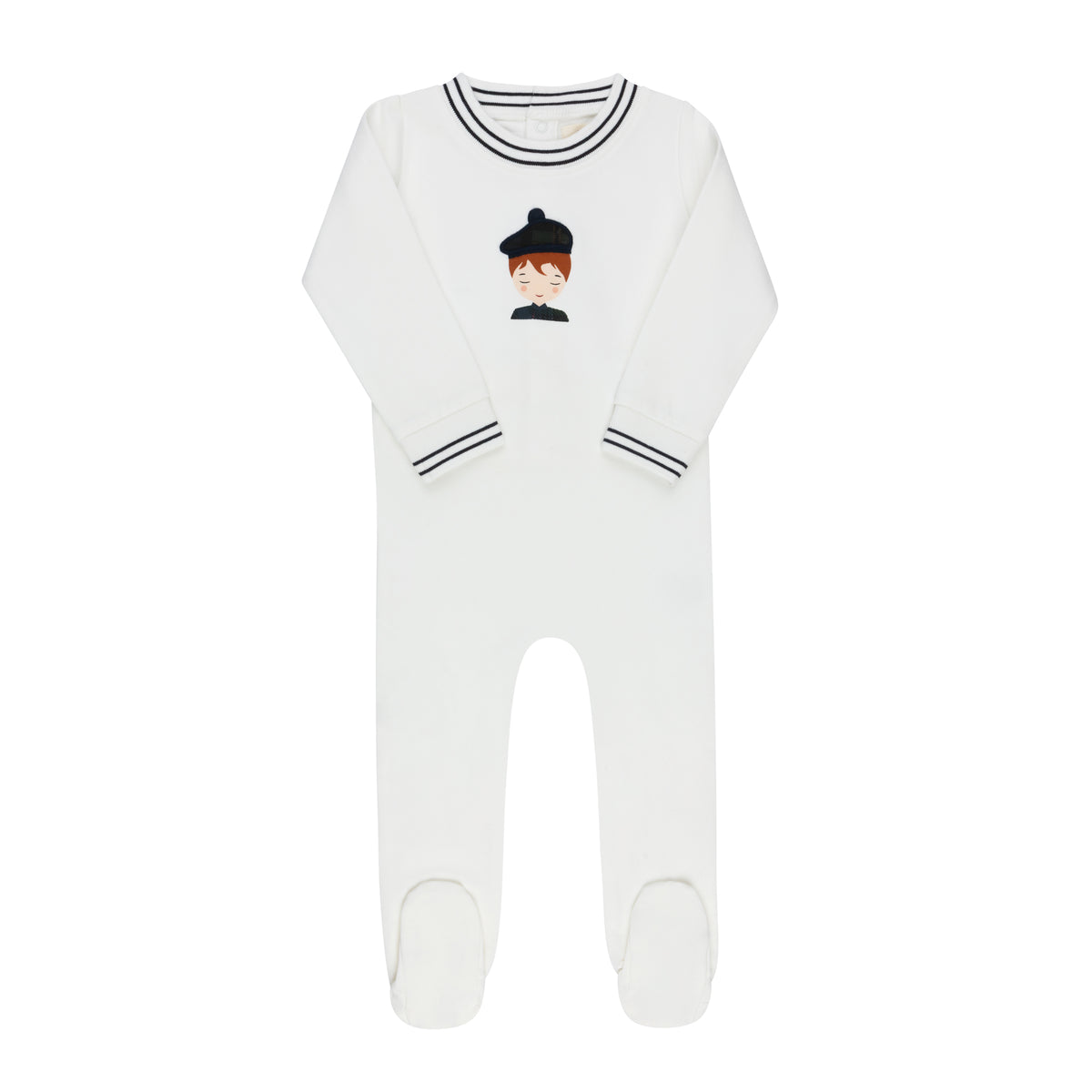 Ely's & Co French Terry Scottish Boy Footie