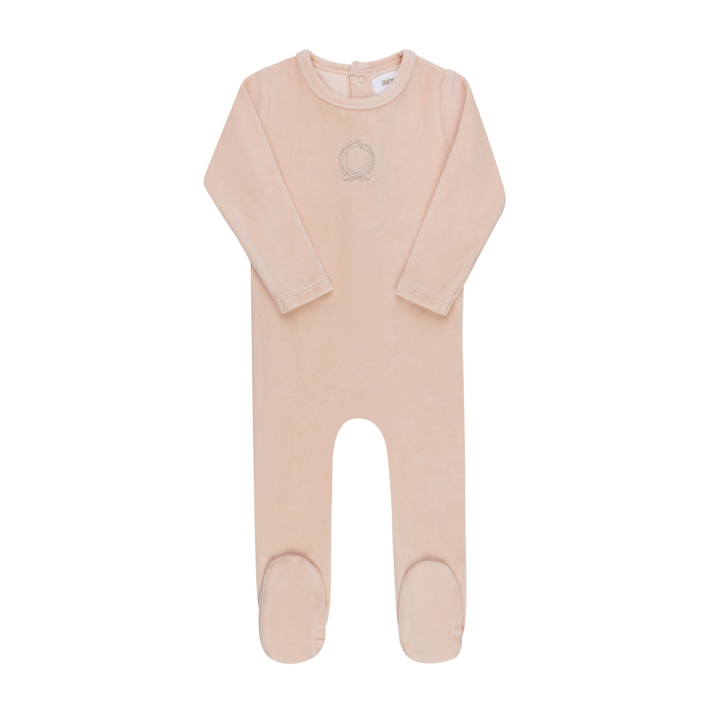 Aurora Metallic Crest Footie (g)