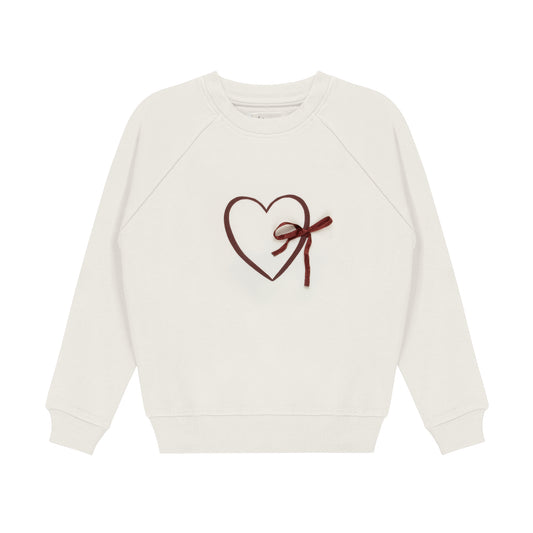 Ely's & Co Heart & Star Girl Sweatshirt
