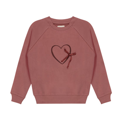 Ely's & Co Heart & Star Girl Sweatshirt