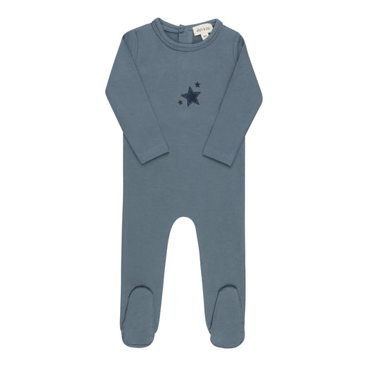 Ely's & Co Heart & Star Footie