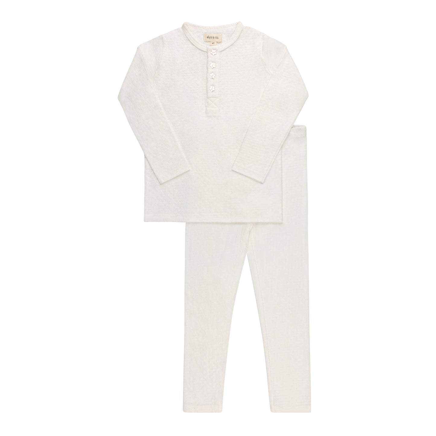 Ely's & Co Pointelle Star Lounge Set