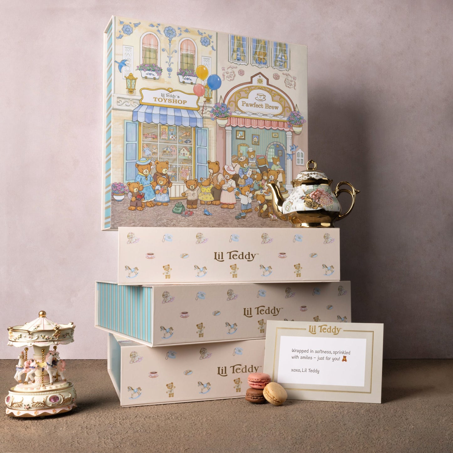 The Lil Teddy's Pawfect Brew (Sugary Pink)