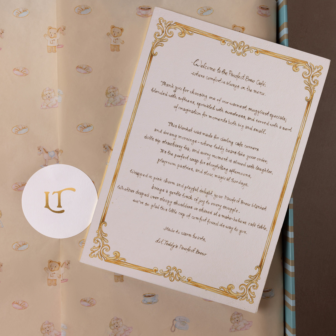 The Lil Teddy's Pawfect Brew (Sugary Pink)