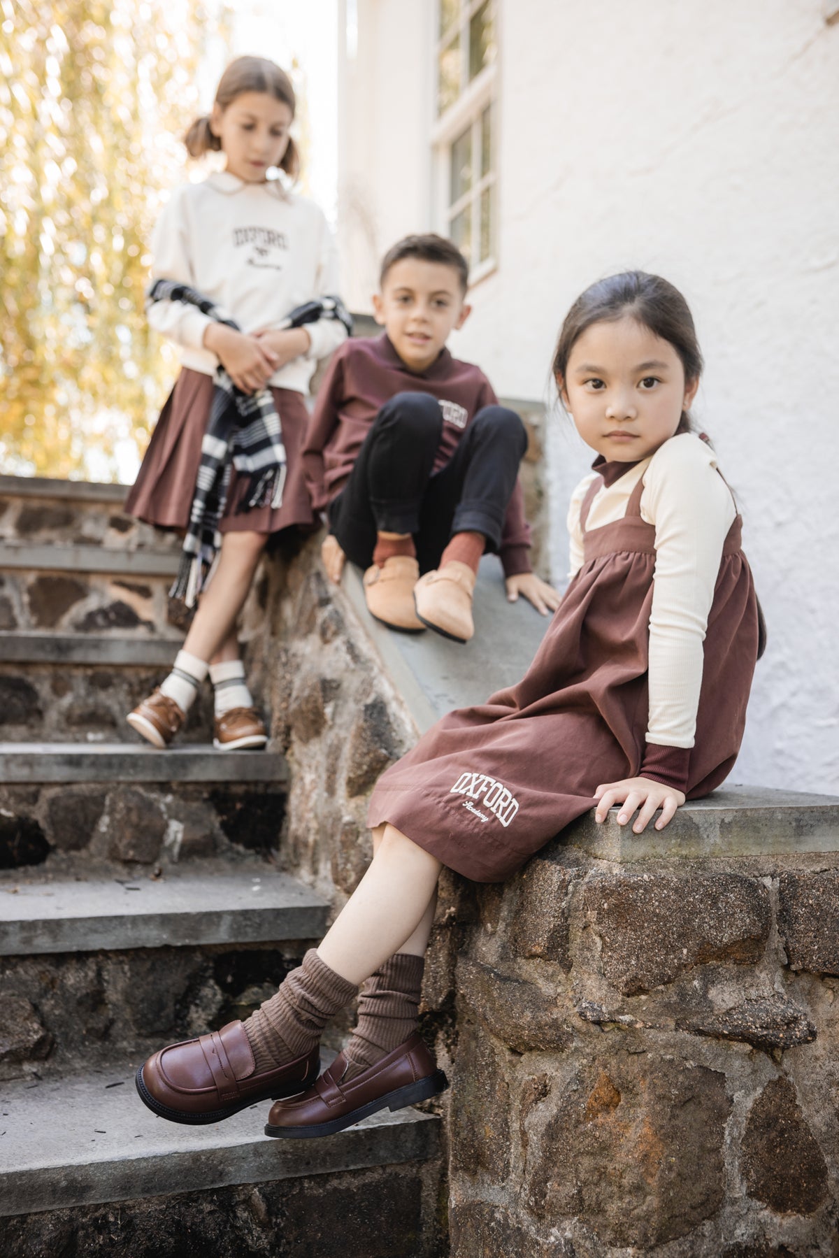 Teela Oxford Jumper Set