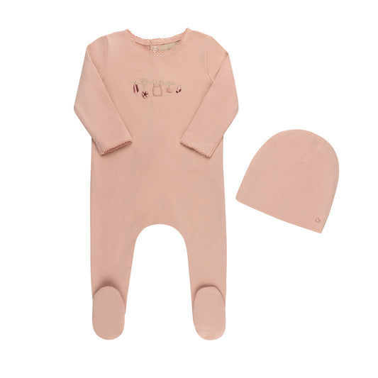 Tricot Embroidered Clothesline 3pc Set (girl)