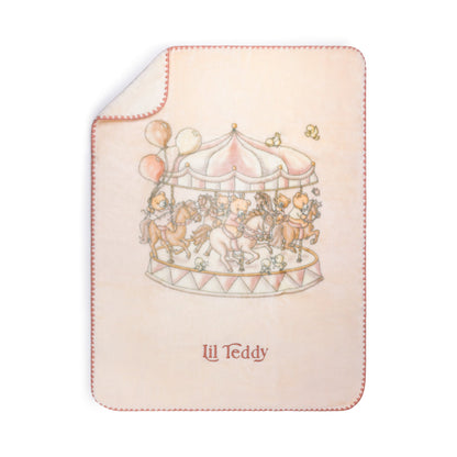 Lil Teddy’s Merry Go Snuggle (Sugary Pink)
