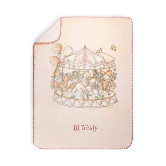 Lil Teddy’s Merry Go Snuggle (Sugary Pink)