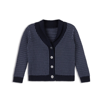 Looms Thin Stripe Cardigan