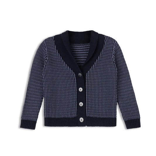 Looms Thin Stripe Cardigan
