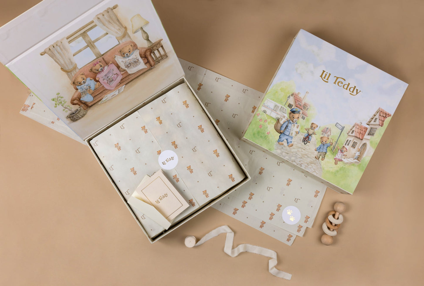 Lil Teddy’s Merry Go Snuggle (Vanilla Bean)