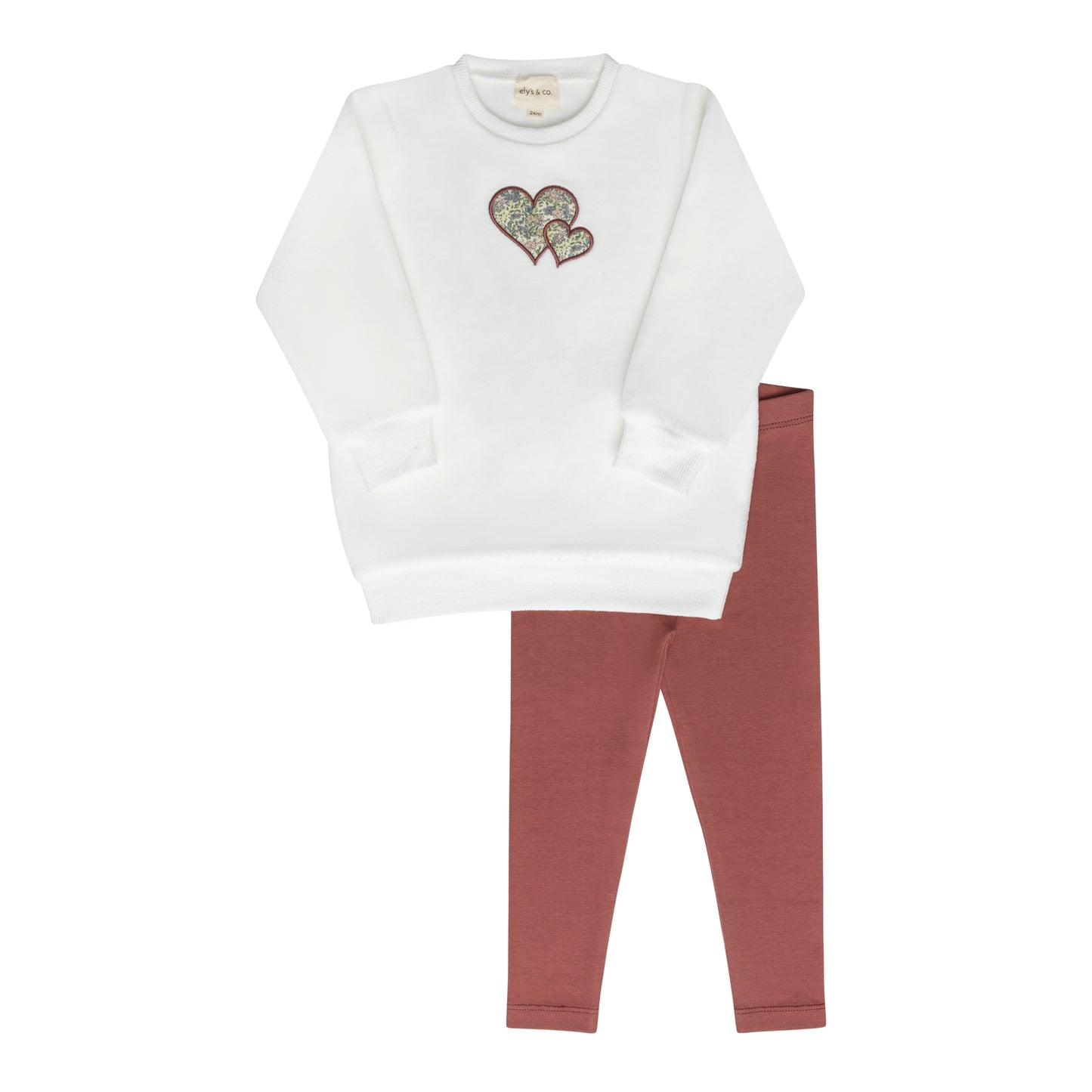 Ely's & Co Embroidered Liberty 2pc Set