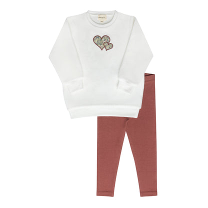 Ely's & Co Embroidered Liberty 2pc Set