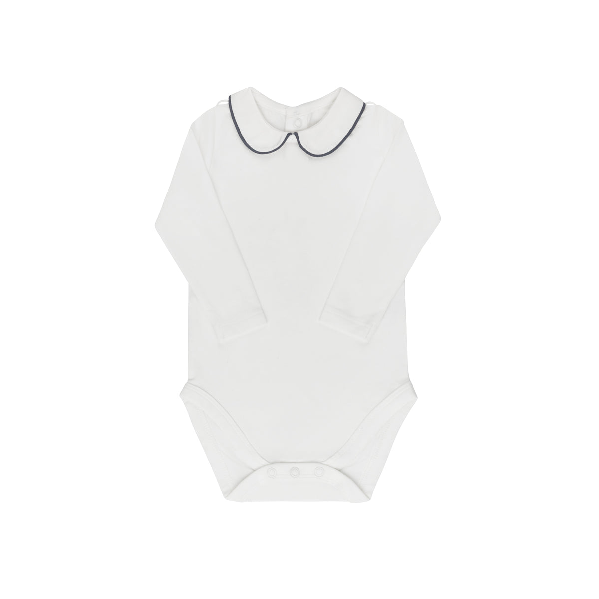 Looms Herringbone Collar Bodysuit