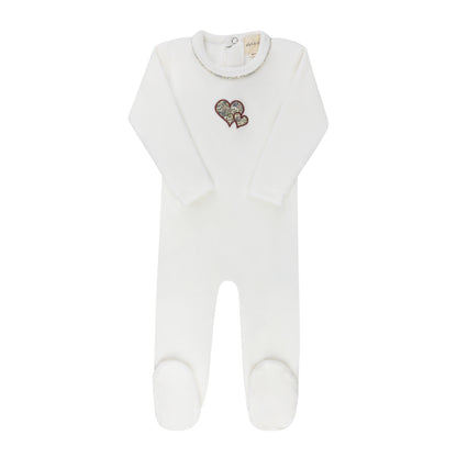 Ely's & Co Embroidered Liberty Footie